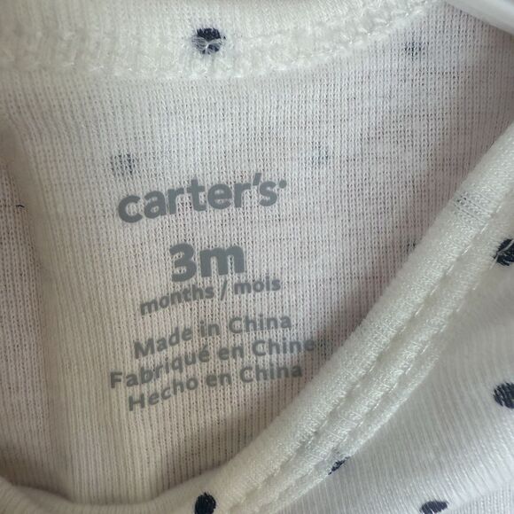 Carter's Baby Girls 3-Piece Outfit Set Size 3 Months Unicorn Pink NWT W/hoodie - Picture 9 of 10